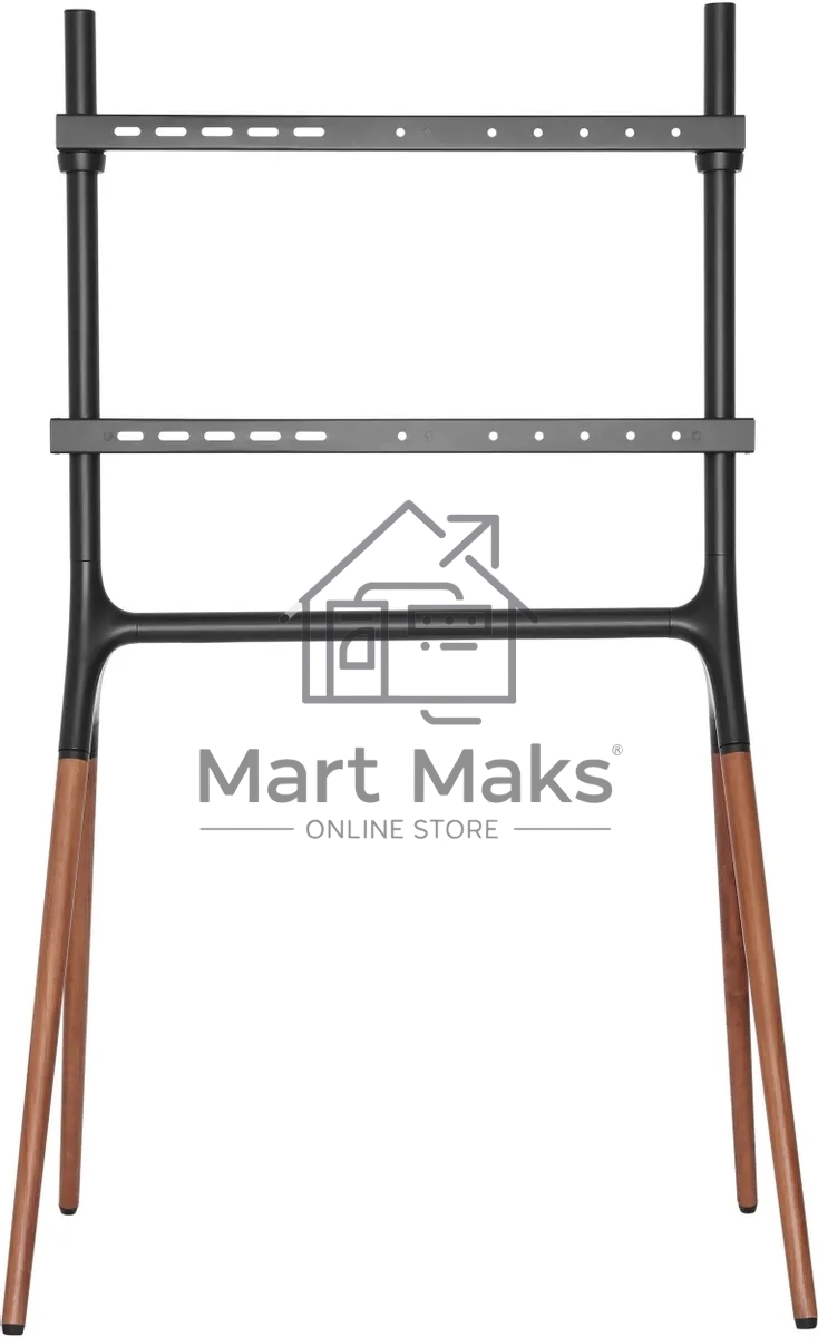 Подставка для телевизора Cactus CS-ST1247BKWN черный/орех, 49