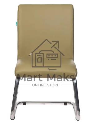 Кресло офисное Бюрократ CH-250-V зеленый искусственная кожа полозья