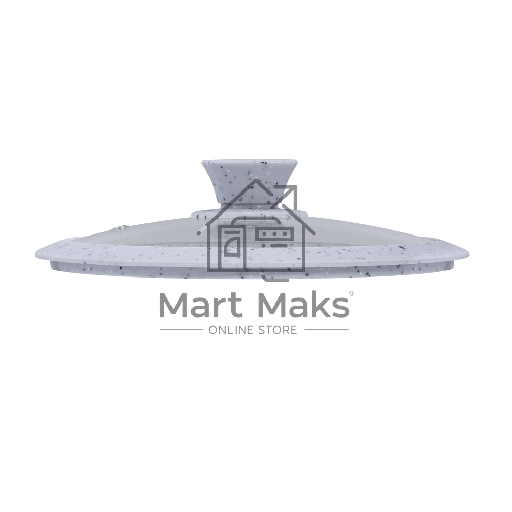 Крышка стеклянная Maunfeld TRINITY MGL20SMLG с силиконовым ободком и ручкой, 20 см