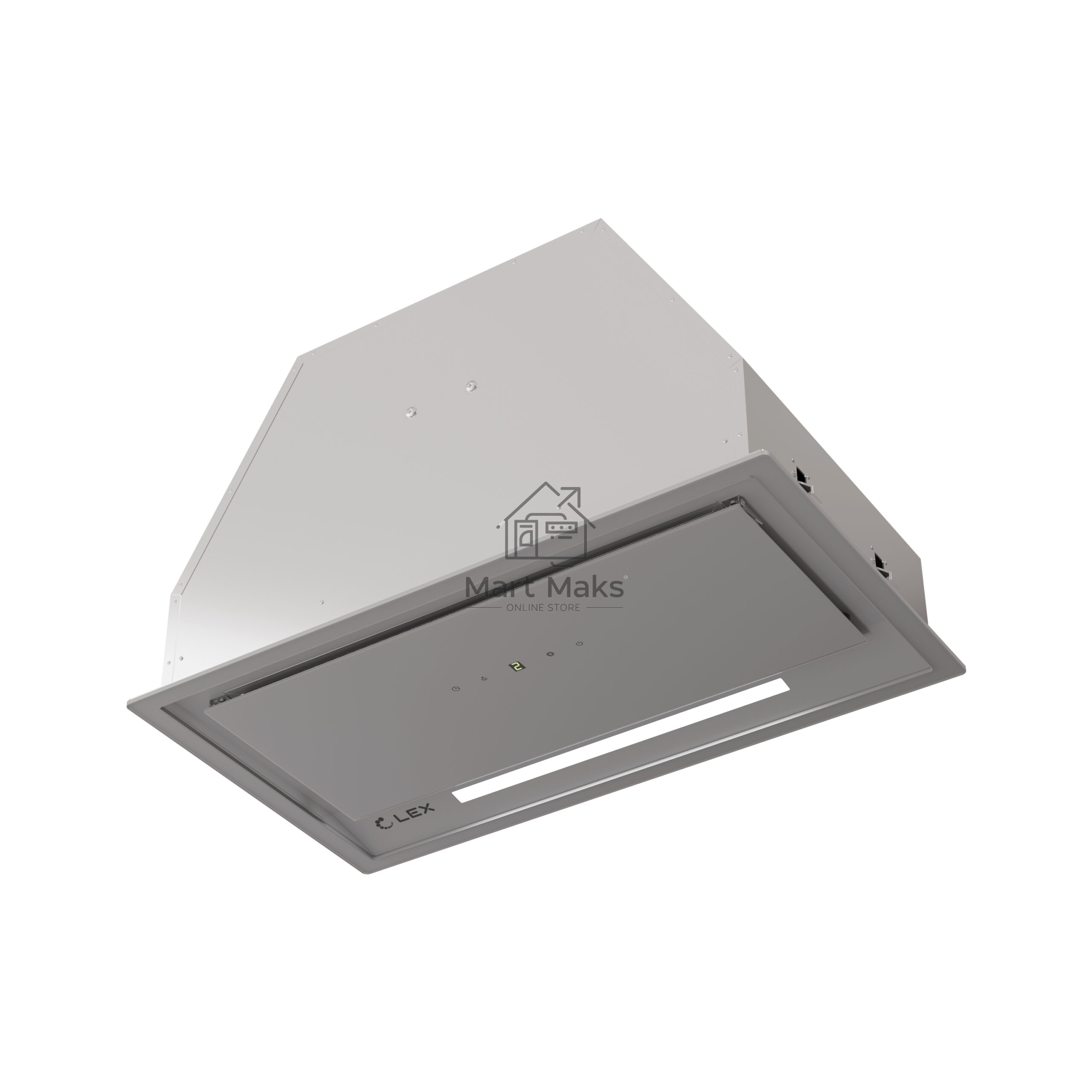 Вытяжка встраиваемая LEX Hyper 900 GS Inverter GR серый, 70 см, 850 куб. м/ч, 44 дБ