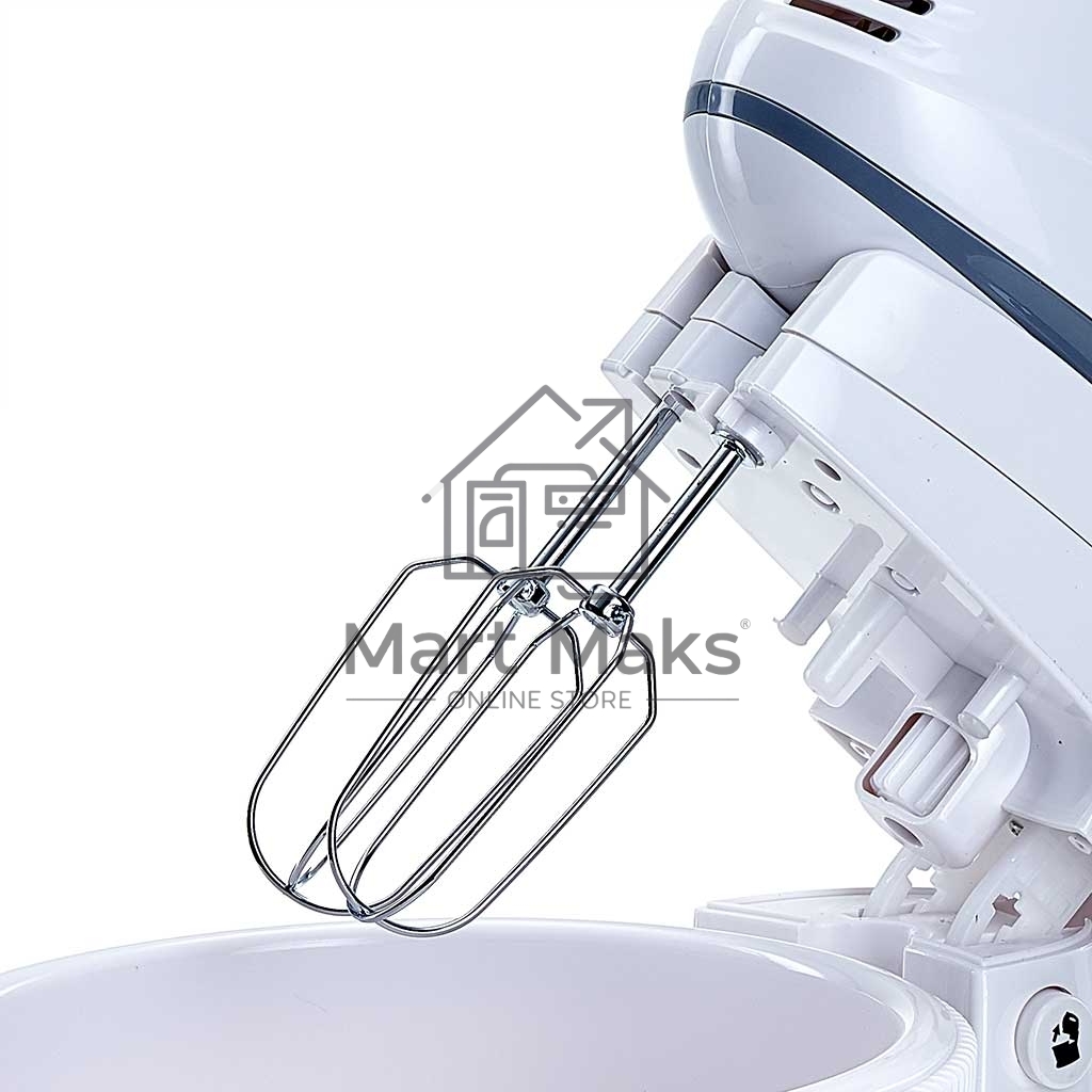 Миксер DELTA LUX DE-7901C белый с серым
