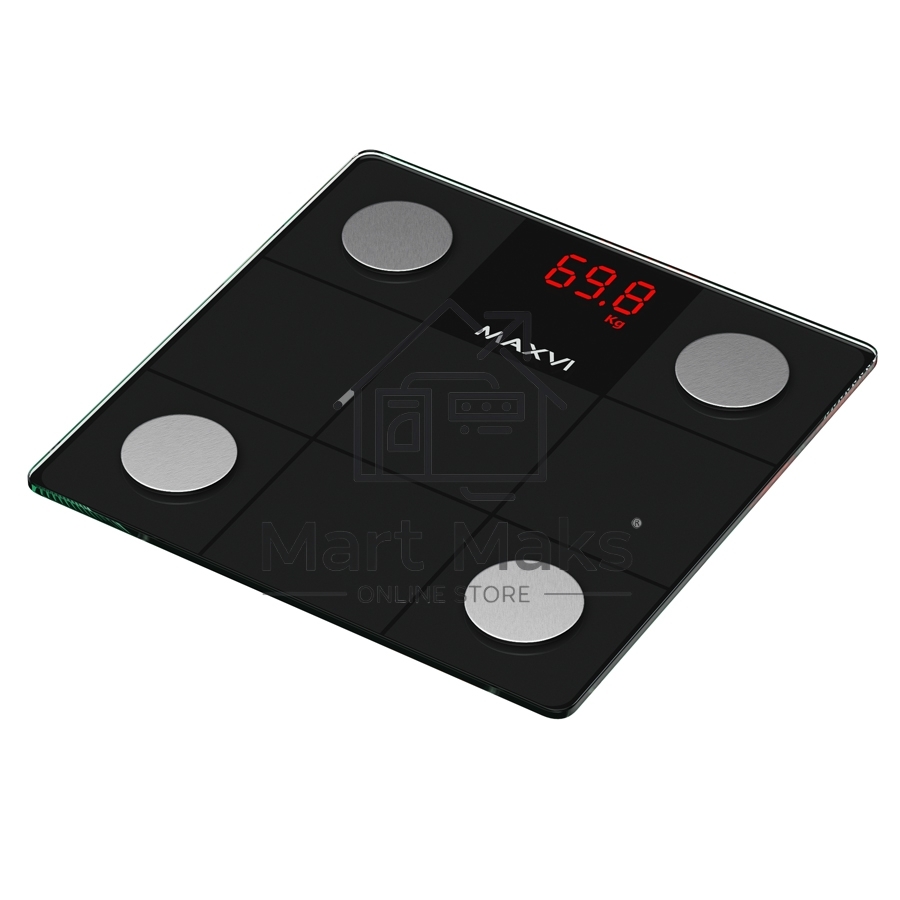 Весы напольные MAXVI BS101 black