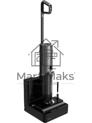 Пылесос моющий Deerma DEM-VX900W серый, питание от аккумулятора, 160 Вт, уборка сухая/влажная, пылесборник 0.85 л, работа от АКБ max 40 мин.