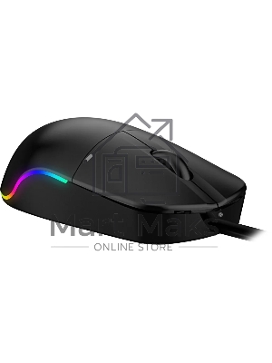 Мышь проводная Defender Azora MB-241 черный, 1200 dpi, USB, кнопки - 3