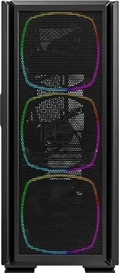 Компьютерный корпус Montech SKY TWO GX черный без БП ATX 3x140mm 2xUSB3.0 1xUSB3.1 audio bott PSU
