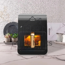 Аэрогриль Panasonic NF-CC600ATS черный, 1450 Вт, 6 л, сенсор, 11 программ