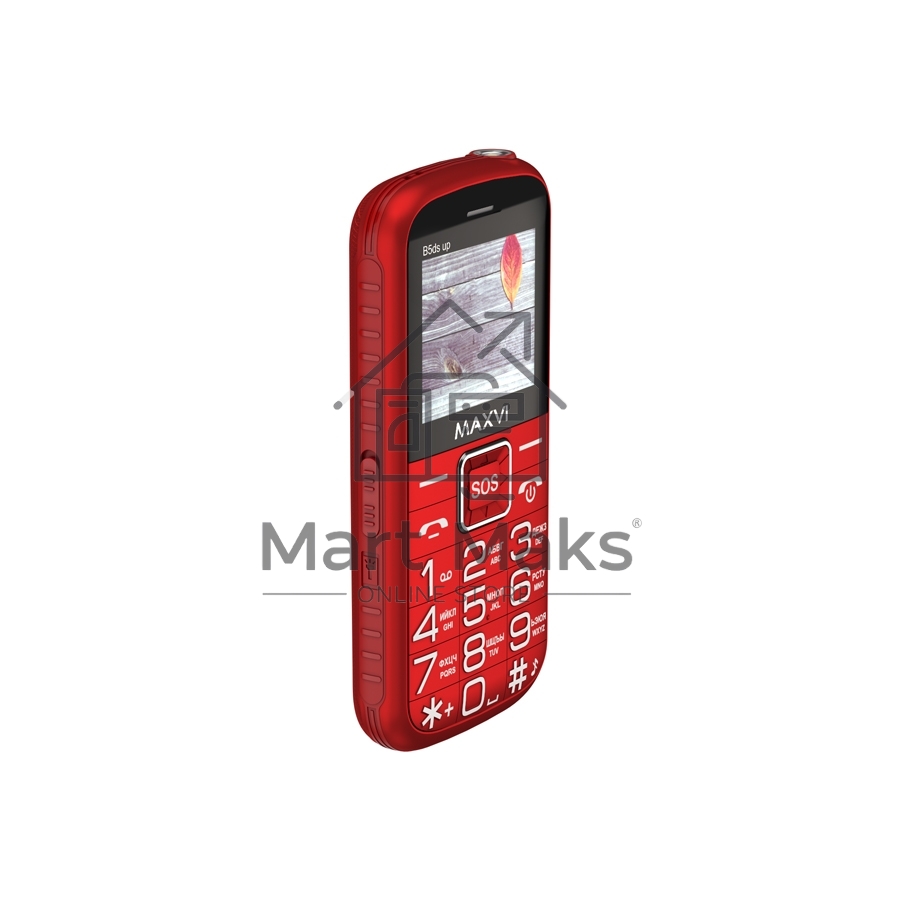 Мобильный телефон Maxvi B5ds up red. 