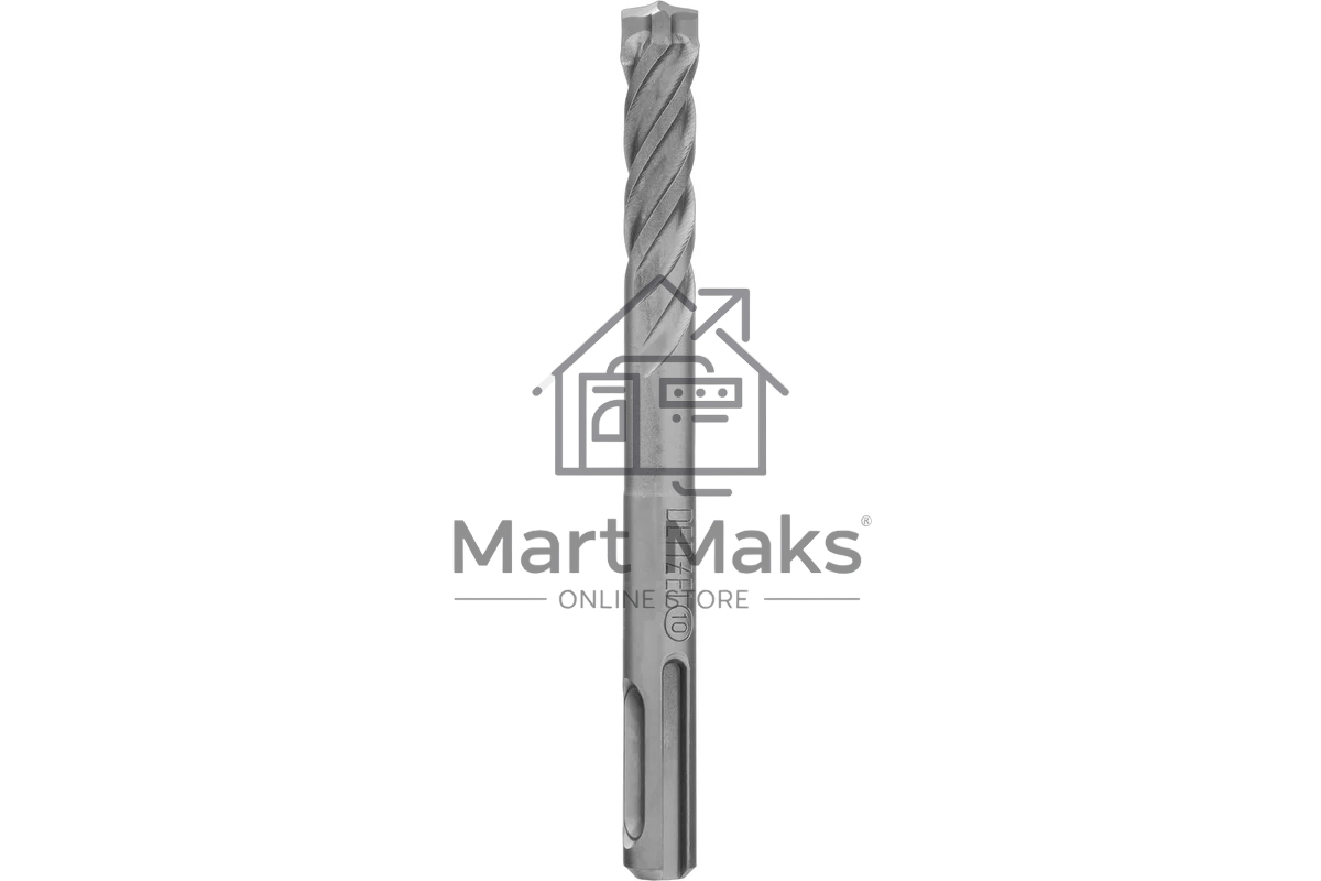 Бур по бетону Denzel цельная крестовая пластина, 10x115 мм, SDS PLUS
