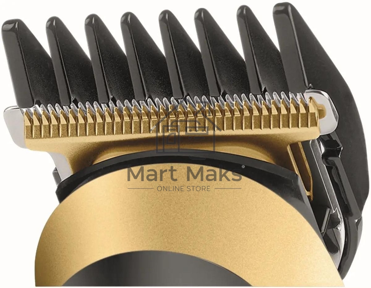 Триммер Rowenta TN9118F0 черный/золотистый (насадок в компл:9шт)