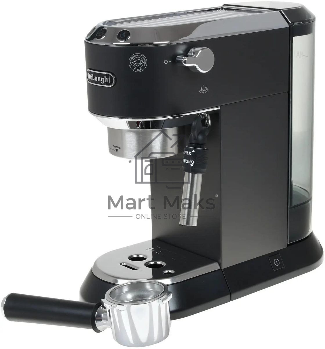 Кофеваркa рожковая DeLonghi EC 685 BK черный, исп. кофе - молотый/чалды, 1.1 л, 1350 Вт, 15 бар