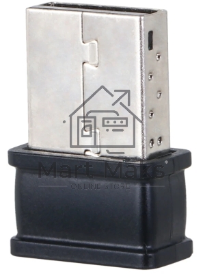 Сетевой адаптер Dahua DH-NC650/Wi-Fi 802.11a/b/g/n/2.4 ГГц до 200 Мбит.с + 5 ГГц до 433 Мбит.с/MU-MIMO/USB 2.0/черный (DH-NC650)