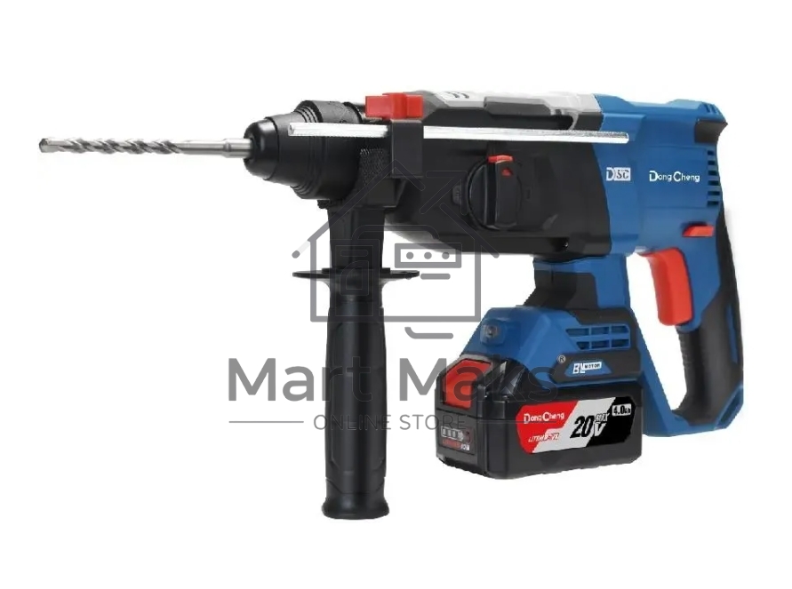 Перфоратор DongCheng DCZC02-26, SDS-plus, 20 В, 3,1 Дж, от аккумулятора