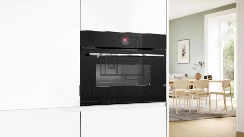 Встраиваемый духовой шкаф электрический Bosch CMG7241B1 черный