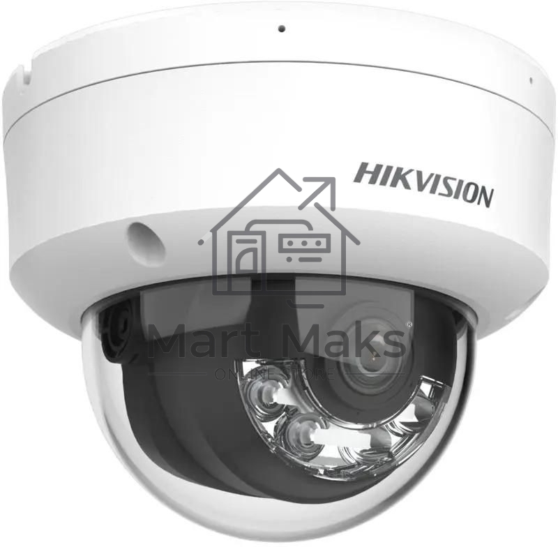 Камера видеонаблюдения IP Hikvision DS-2CD1123G2-LIU (2.8 MM) 2.8-2.8мм цв. корп.:белый