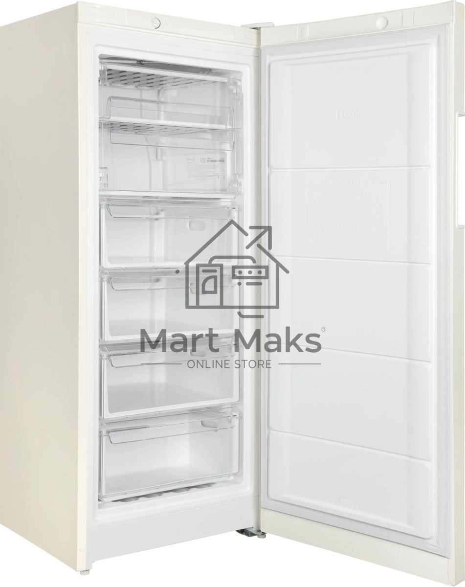 Морозильная камера Indesit DSZ 4150 E, бежевый, 204л, 6 ящиков