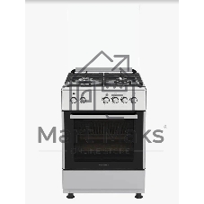 Плита комбинированная NORDEN FF6406GAZk нержавеющая сталь