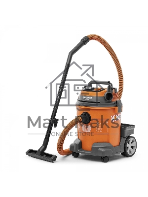 Строительный пылесос Daewoo DAVC 2014S 1400Вт (уборка: сухая/сбор воды/выдув) оранжевый