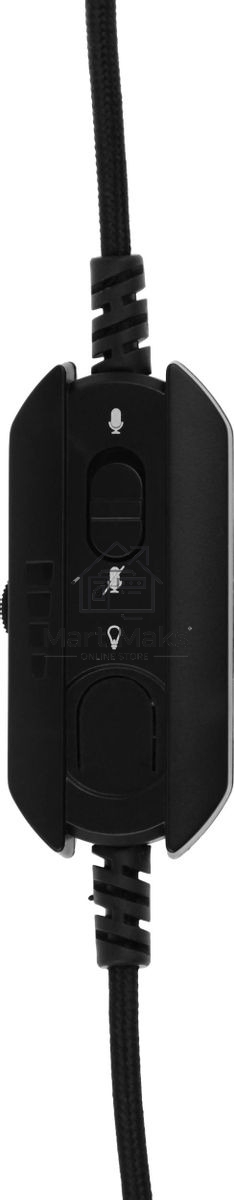 Гарнитура проводная с микрофоном A4Tech Bloody G580 черный 2м мониторные USB оголовье (G580 USB,BLACK)