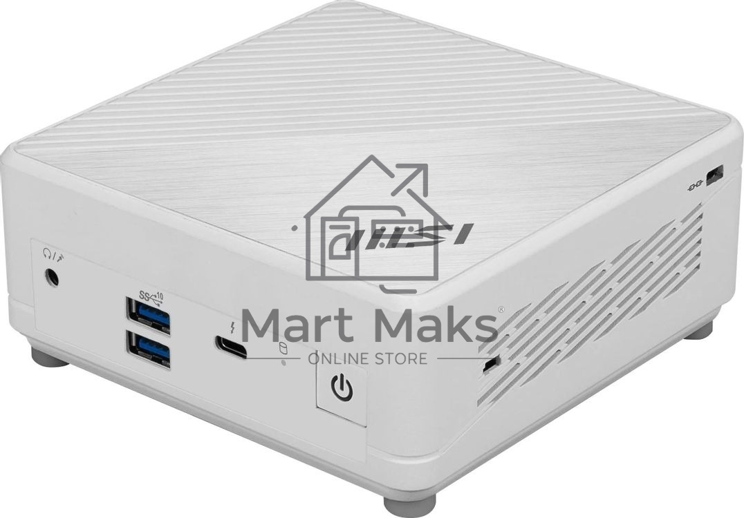 Неттоп MSI Cubi 5 1M-616XRU Core 7 150U (1.8) 16Gb SSD1Tb Graphics CR без ОС 2xGbitEth WiFi BT белый (9S6-B0A822-616)
