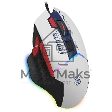 Мышь беспроводная A4Tech Bloody W95 Max Sports синий/белый оптическая (12000dpi) USB (10but)
