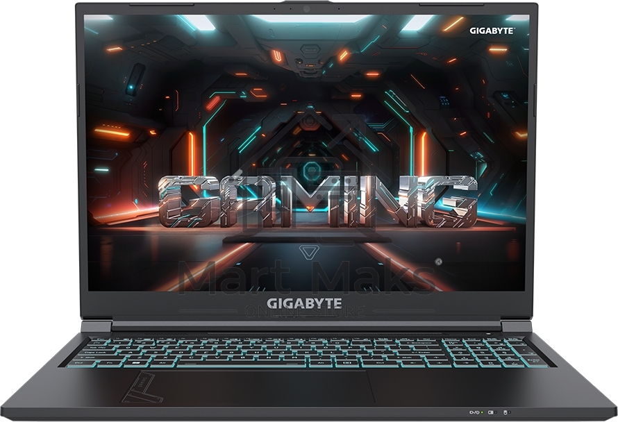 Ноутбук Gigabyte G6 черный KF-H3KZ854KD Core i7 13620H 16Gb SSD1Tb NVIDIA GeForce RTX4060 8Gb 16