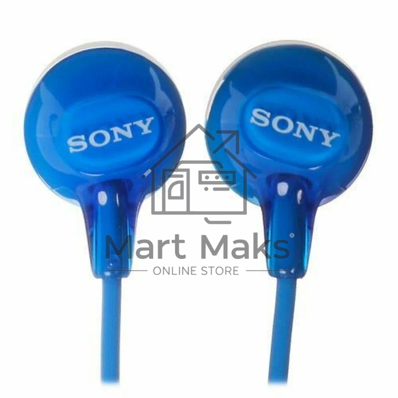 Наушники Sony MDR-EX14AP синий