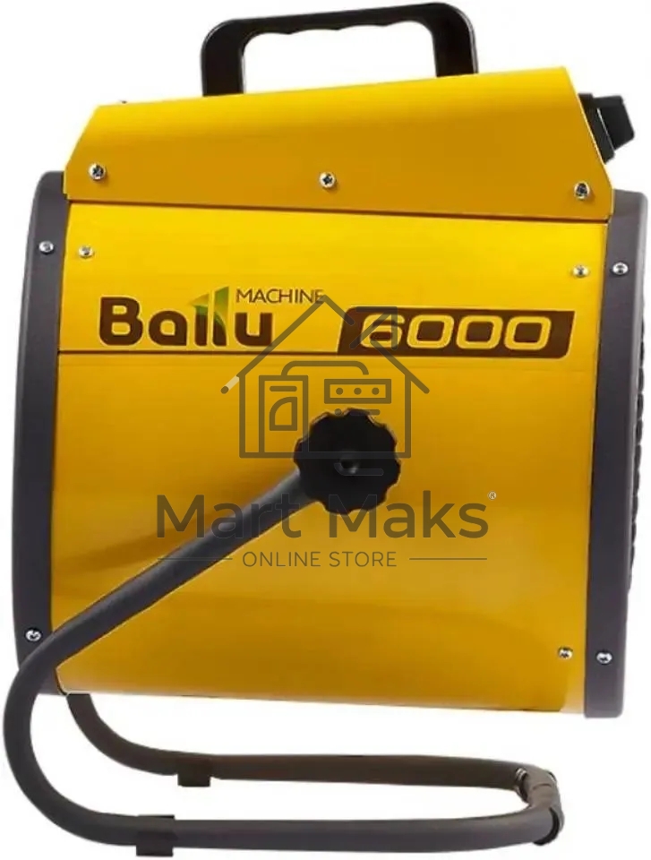 Тепловая пушка электрическая Ballu Prorab 2 BHP-P2-6 желтый