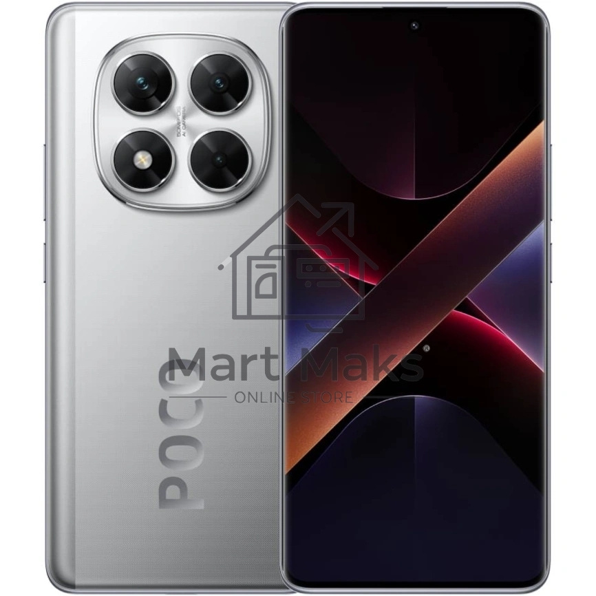 Смартфон Poco X7 5G 8/256Gb серебристый