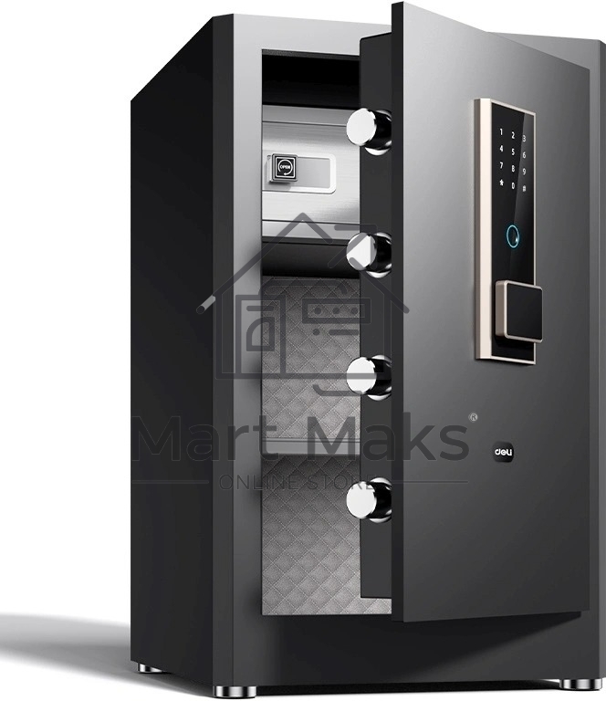 Сейф Deli ET596 600x380x360мм электронный/ключевой/биометрический трейзер