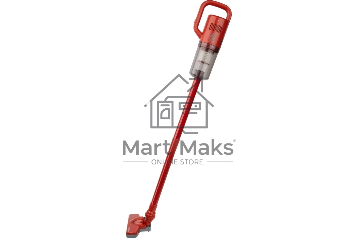 Вертикальный пылесос HOMESTAR HS-1027 красный (105873)