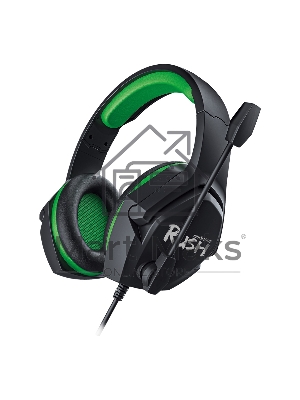 Игровая гарнитура Smartbuy (SBHG-9760) RUSH ASPID черный/зеленый
