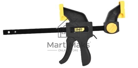 Струбцина пистолетная быстрозажимная Deli DL110124 600x70 мм