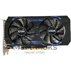 Видеокарта CBR GeForce GTX 1660 Super, 6 GB GDDR6, 192 bit, DVI, HDMI, DisplayPort, GPU 1530 MHz