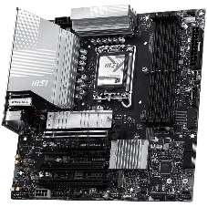 Материнская плата MSI PRO B860M-A WIFI6E, LGA1851, Intel B860, 4xDDR5, 4xSATA, 3xM.2 PCIe, 4xPCIe x16 (1x5.0 x16, 3x4.0), 1xHDMI, 1xDisplayPort, 1x 5Gb LAN, 6xUSB (2xUSB 2.0, 2xUSB 5Gbps Type-A, 1xUSB 5Gbps Type-C, 1xUSB 10Gbps Type-A), 3x3.5 мм, 7.1, mATX