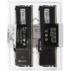 Оперативная память Kingston Fury Beast, DDR5, 32GB (2x16GB), 5200MHz, CL40, DIMM, с радиаторами, RGB, черный