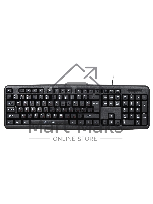 Клавиатура проводная Oklick 90M, USB, черный