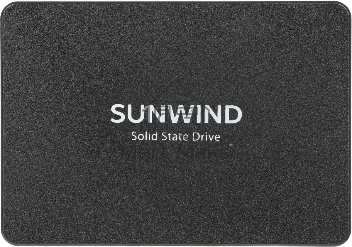 Накопитель SSD SunWind ST3 SWSSD128GS2T, 128Gb, SATA III, 2.5