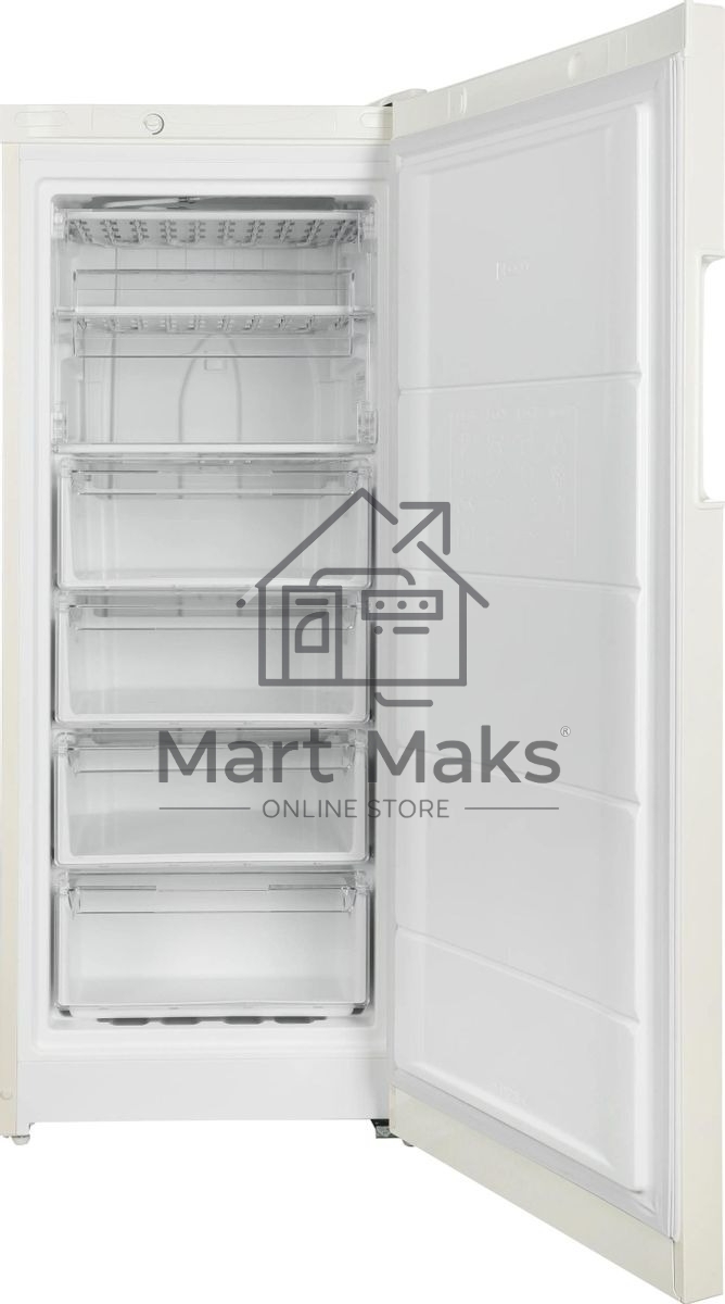 Морозильная камера Indesit DSZ 4150 E, бежевый, 204л, 6 ящиков