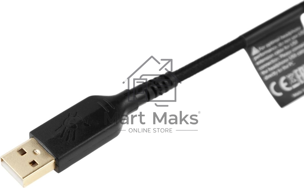 Гарнитура проводная с микрофоном A4Tech Bloody G580 черный 2м мониторные USB оголовье (G580 USB,BLACK)