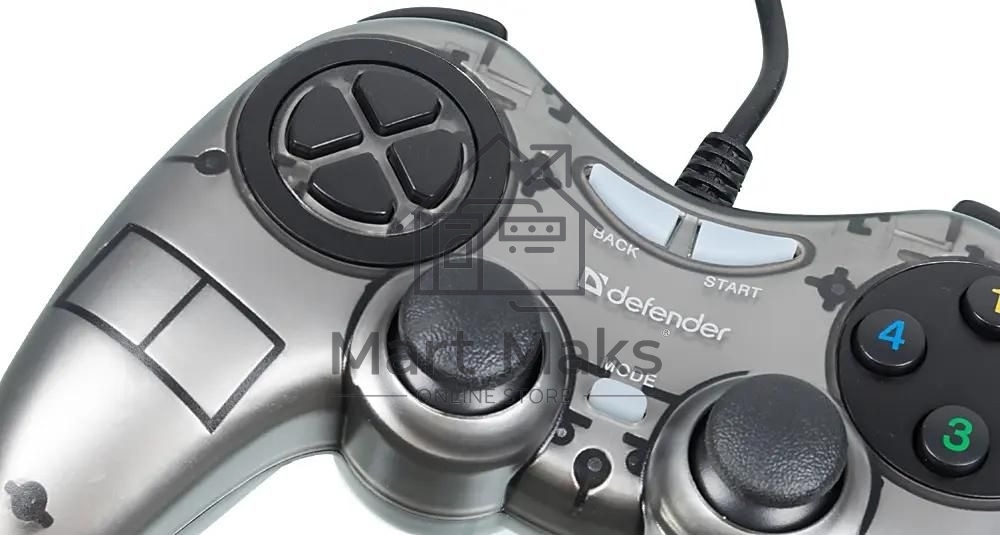 Геймпад Defender Zoom USB Xinput, 10 кнопок, 2 стика