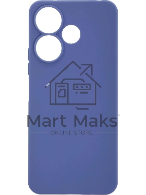 Чехол (клип-кейс) BoraSCO для Xiaomi Poco M6 4G Silicone Case лавандовый (73630)