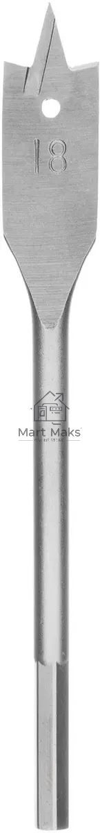 Сверло по дереву Сибртех перовое, 18 мм