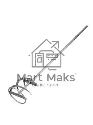 Миксер Сибртех для красок и штукатурных смесей, 100х600 мм, хвостовик SDS plus