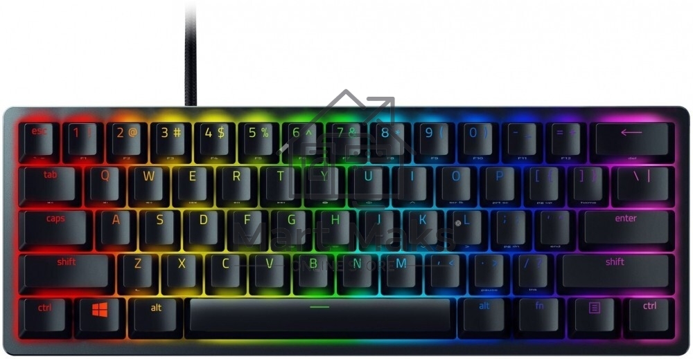 Клавиатура Razer Huntsman Mini проводная, USB, чёрный