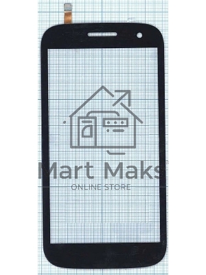 Сенсорное стекло (тачскрин) для Micromax Canvas HD A116, черное