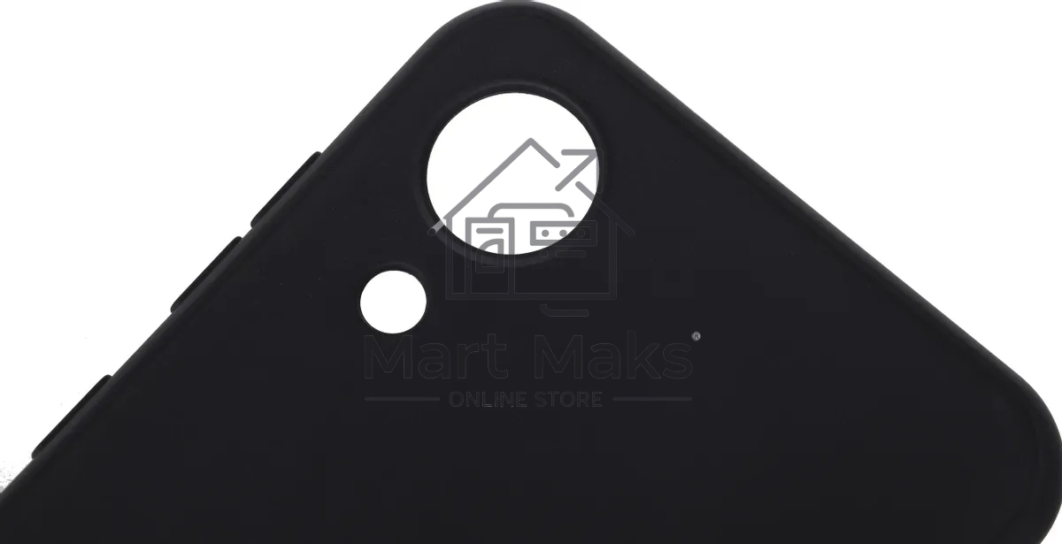 Чехол (клип-кейс) BoraSCO Silicone Case для Samsung Galaxy A03 Core черный (матовый)