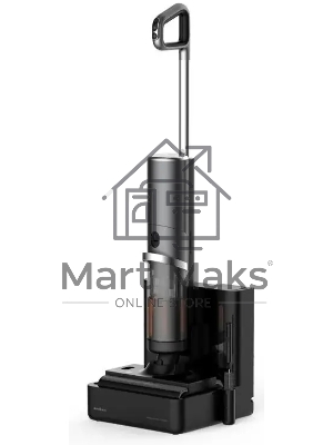 Пылесос моющий Deerma DEM-VX900W серый, питание от аккумулятора, 160 Вт, уборка сухая/влажная, пылесборник 0.85 л, работа от АКБ max 40 мин.