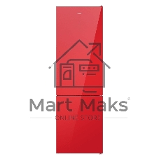 Холодильник Maunfeld MFF200NFR Inverter красный двухкамерный инвертор 271/106 л морозилка снизу, No Frost