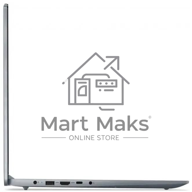 Ноутбук Lenovo IdeaPad Slim 3 15IRU8 серый 82X700DBUE Core i3 1315U 8Gb SSD256Gb Intel UHD Graphics 15.6