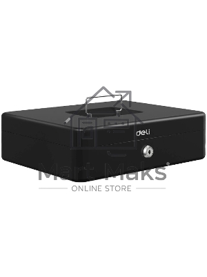 Ящик для денег Deli ET508 85x300x240 черный
